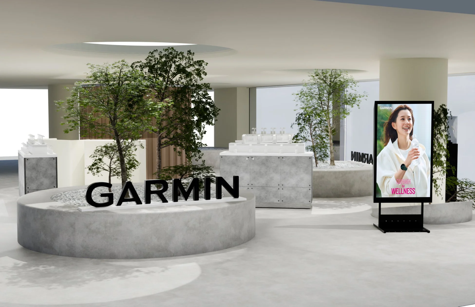 GARMIN店舗の様子