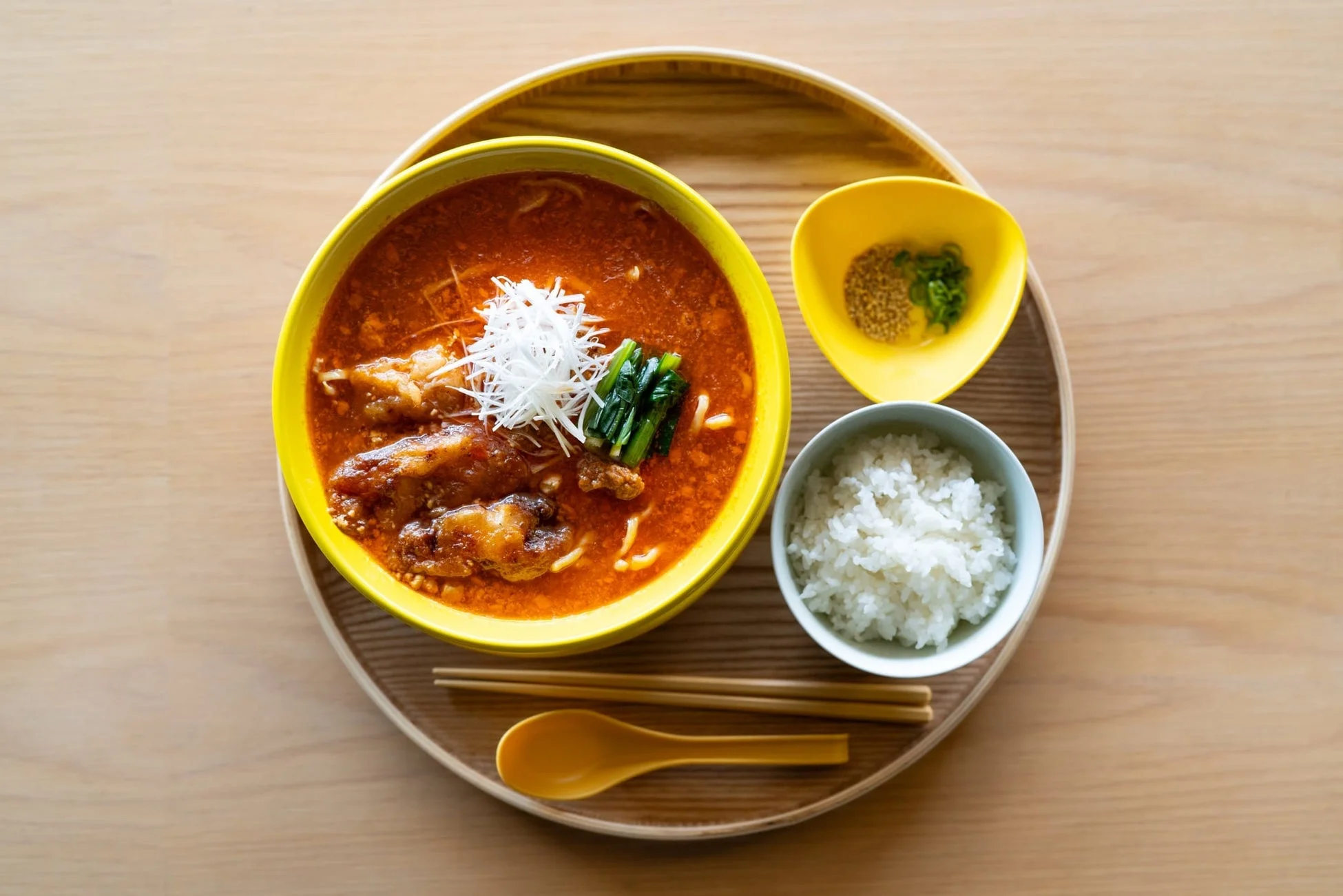 一平鮟鱇ラーメン定食