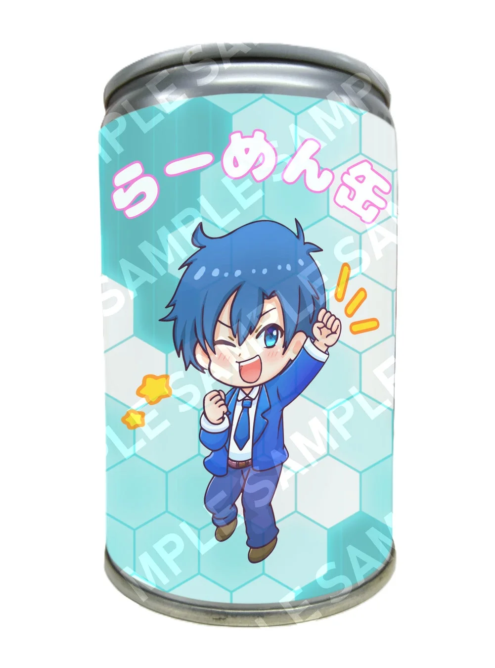 アニメキャラのらーめん缶