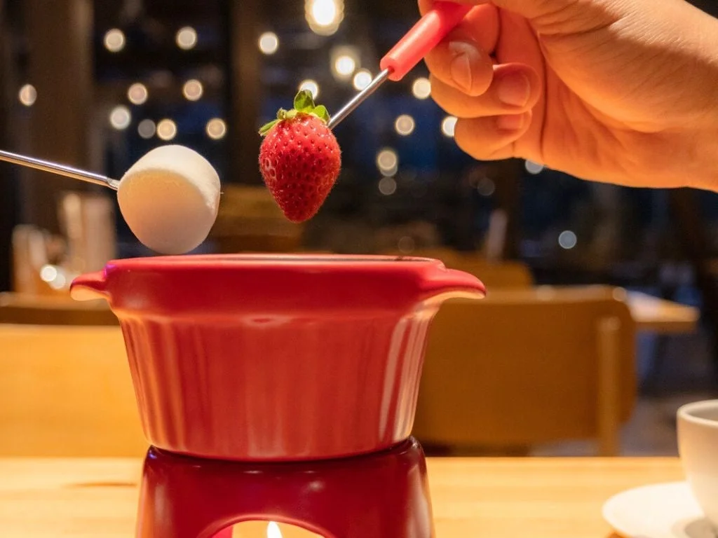 チョコレートフォンデュ