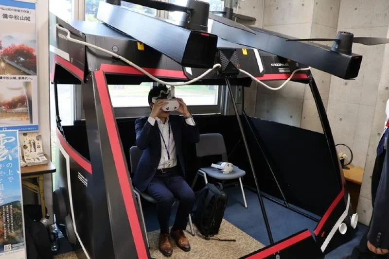 VR体験の様子
