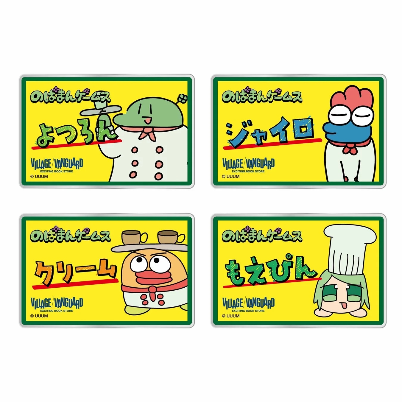 POP風アクリルバッジ