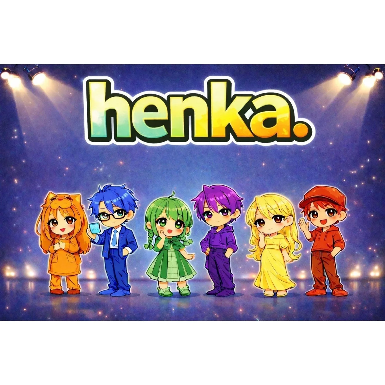 henka.のキャラクターイラスト