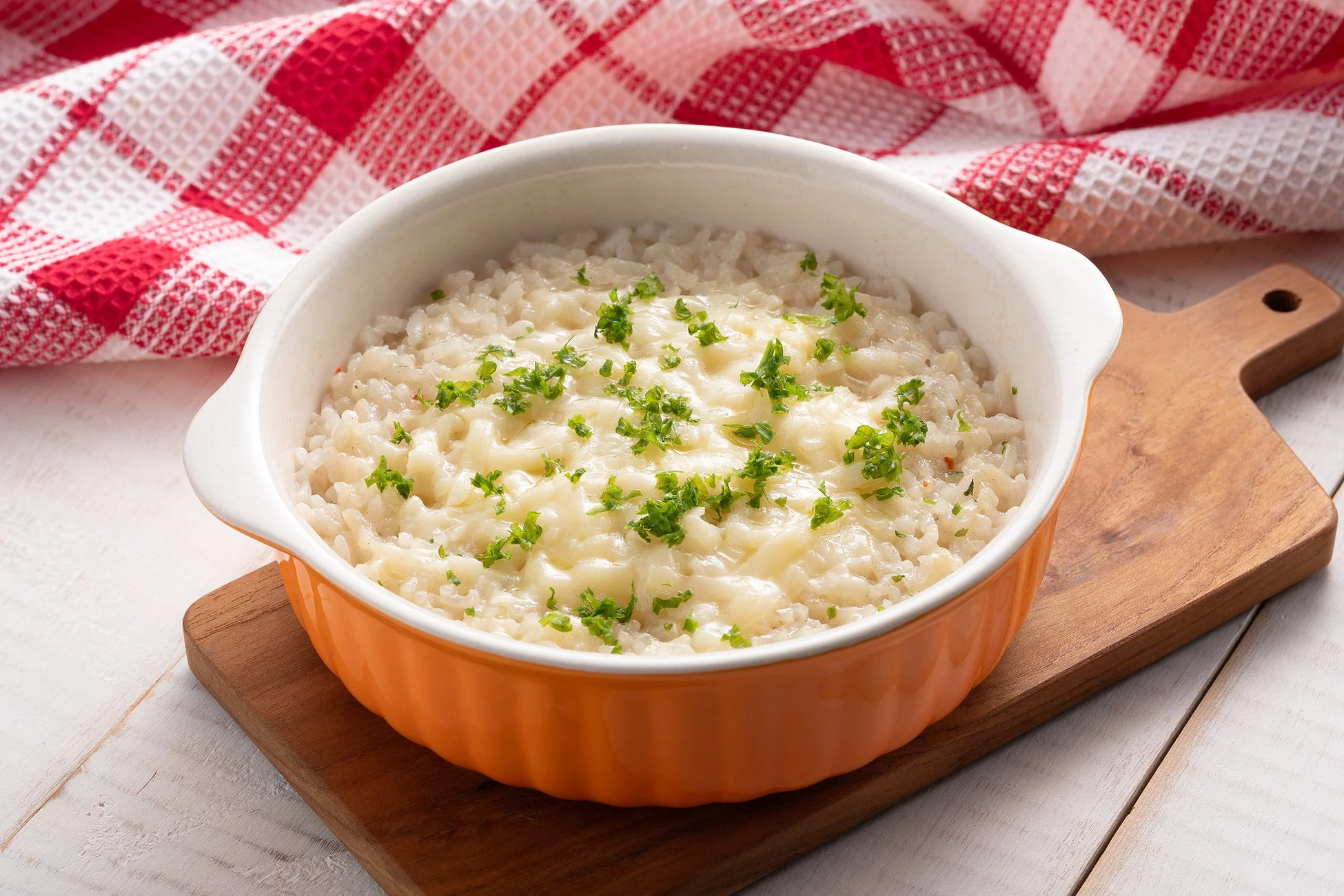 〆のリゾットの調理例