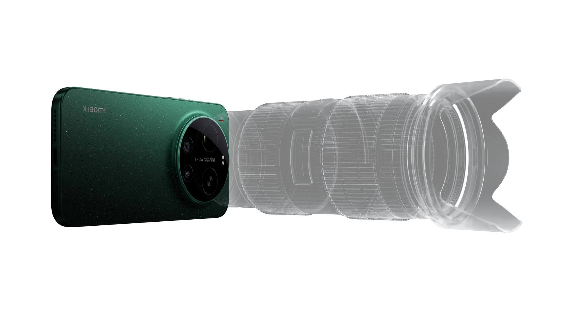 Xiaomi 17 Ultraのズーム性能を強調する画像