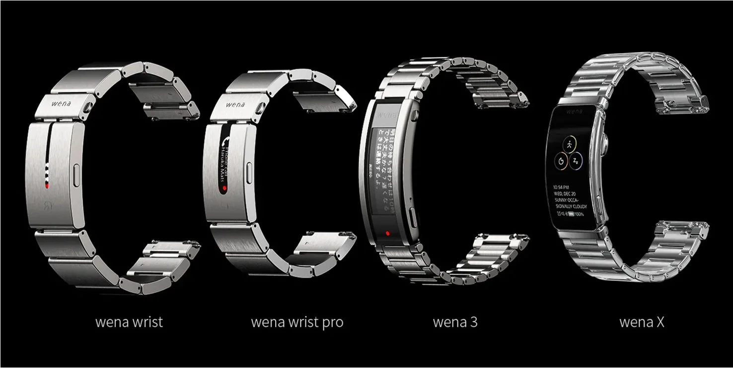 wena シリーズ比較