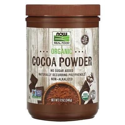 NOW Foods Real Food Organic Cocoa Powder