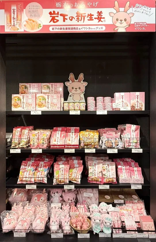 岩下の新生姜コーナー