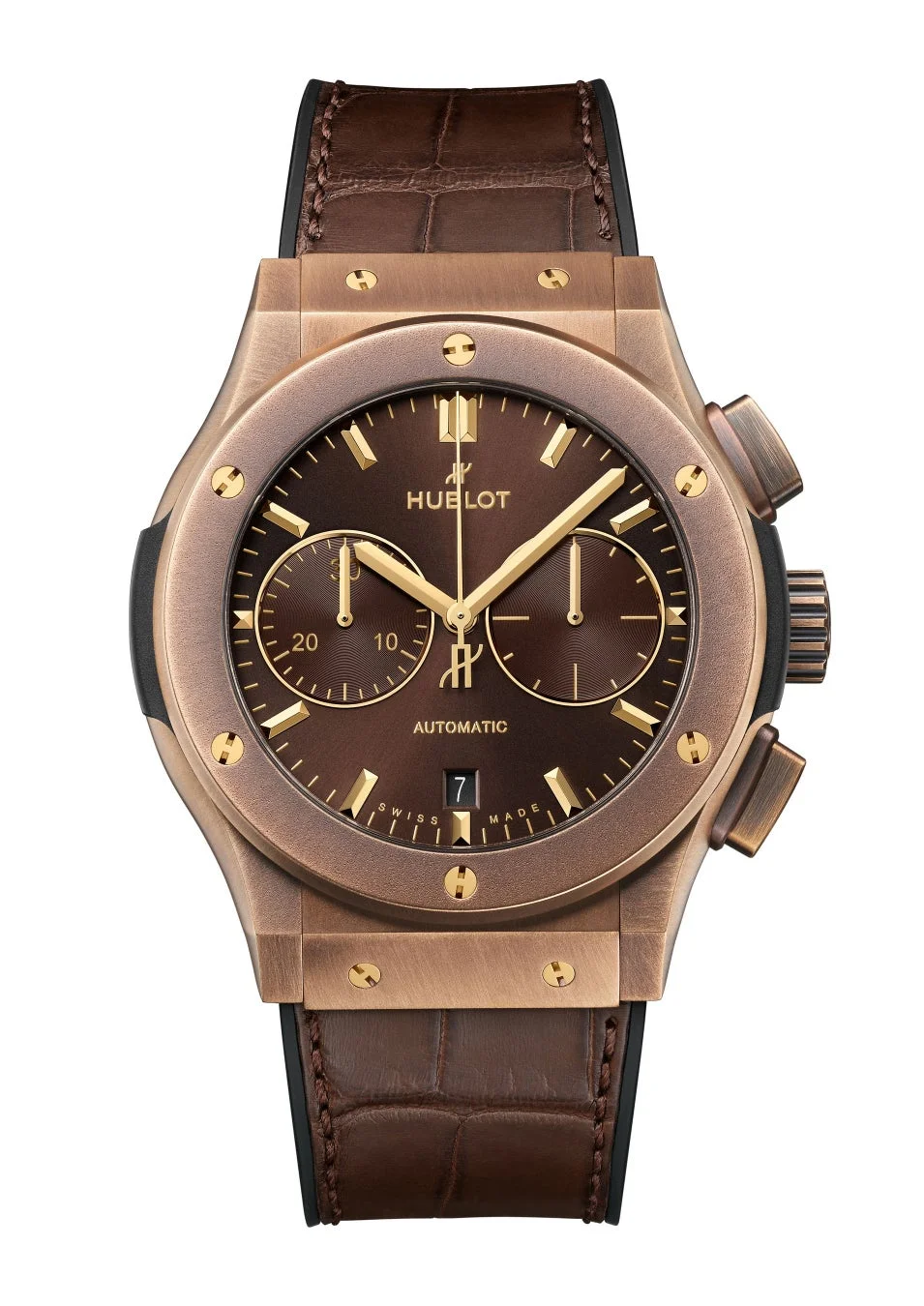 クラシック・フュージョン クロノグラフ ブロンズ ブラウン