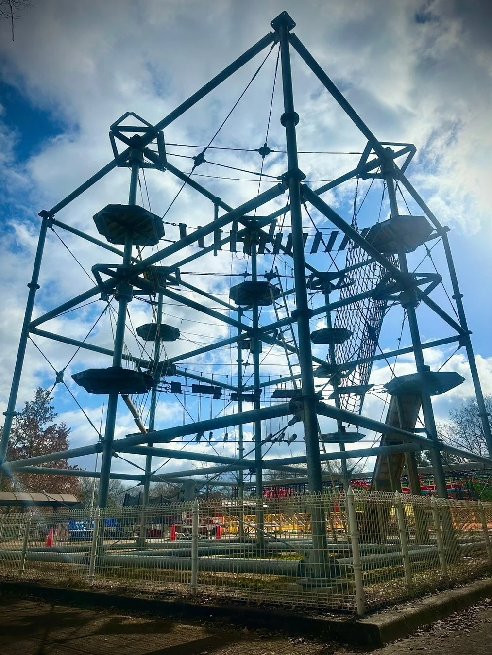 空中アスレチック