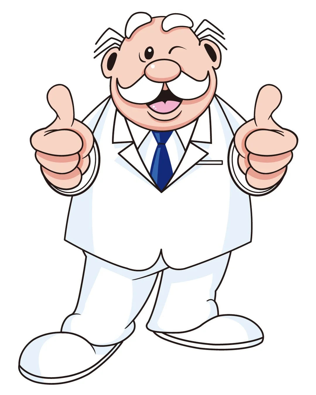 ウインクするDr.Simi