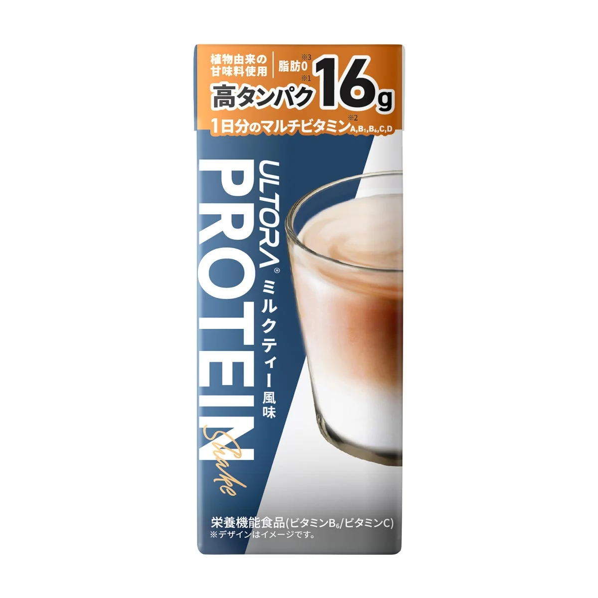 ULTORA プロテインシェイク ミルクティー風味 パッケージ