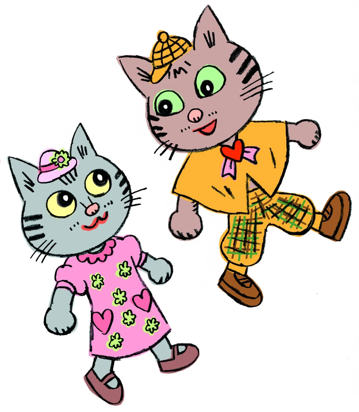 フリーウォークの案内猫