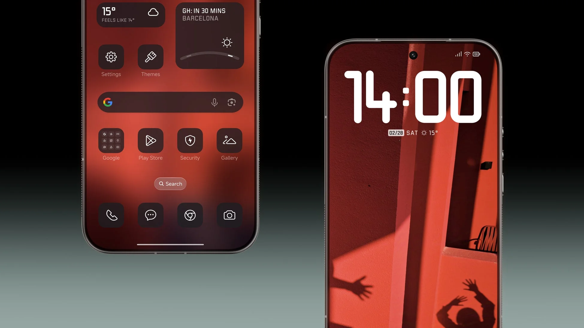 Leica Leitzphone powered by XiaomiのUIイメージ