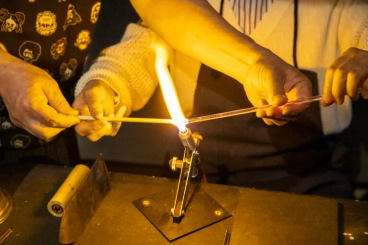 ガラス細工ワークショップ