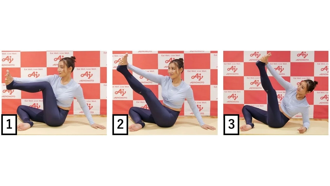 背面ストレッチ