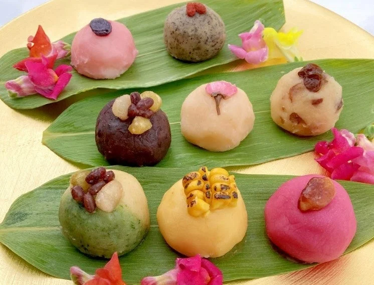 色とりどりの和菓子