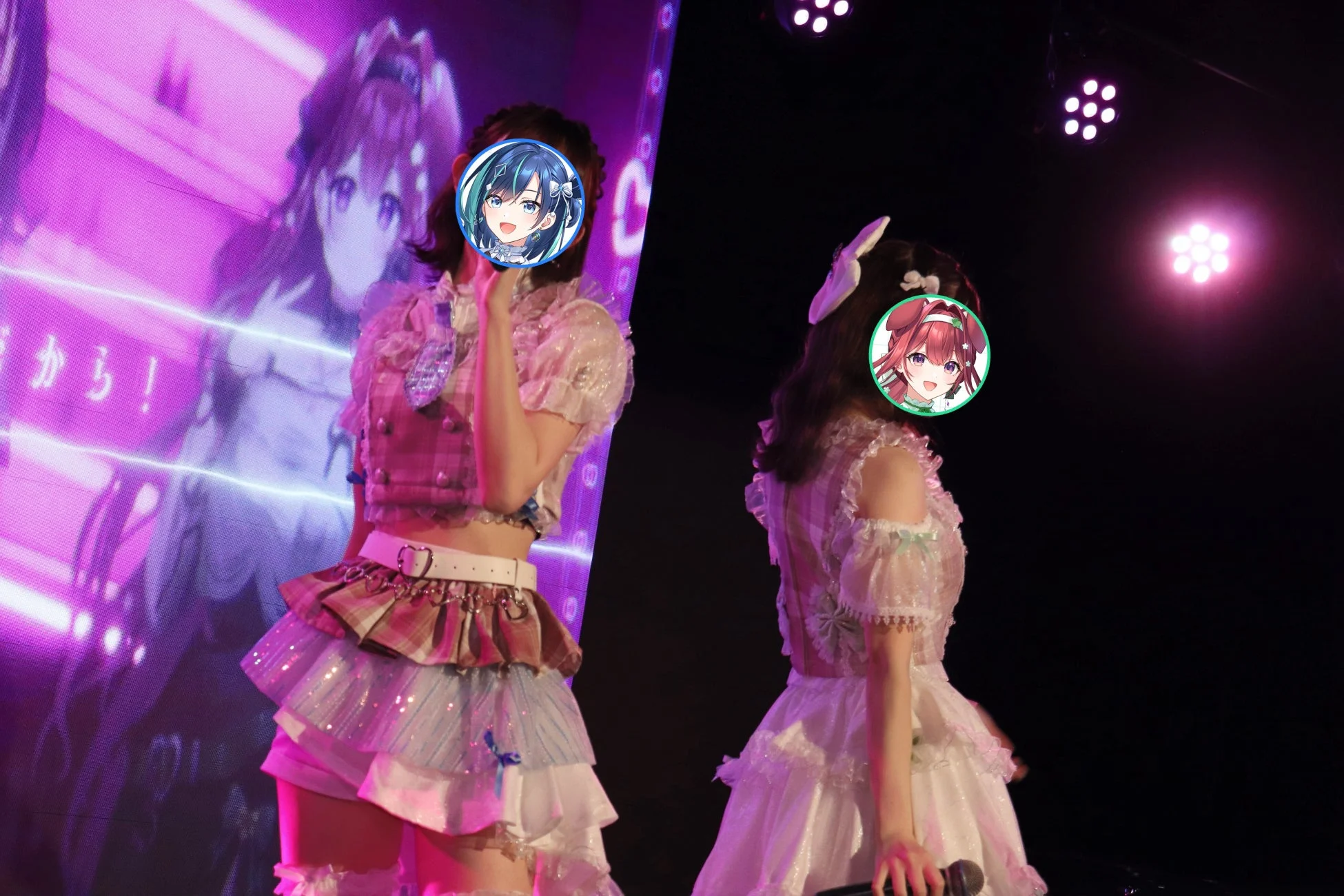 ライブステージの様子