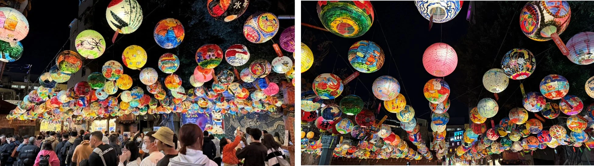台南ランタンの通り