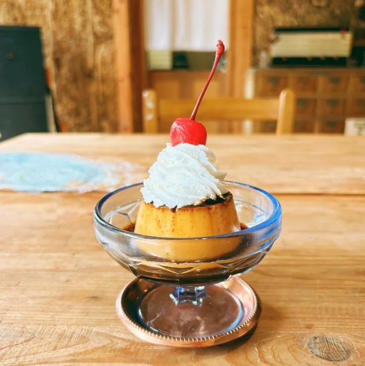 ヤマドリ珈琲のプリン