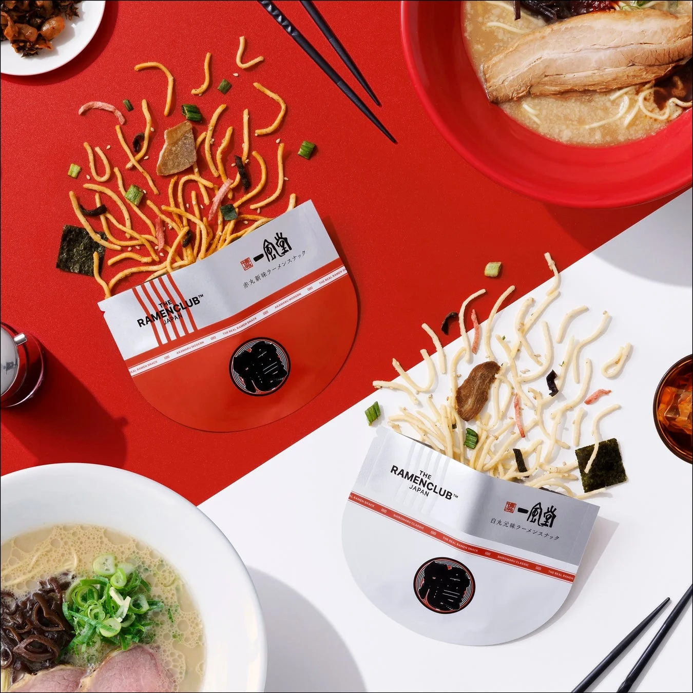 RAMEN CLUBと一風堂のコラボ商品イメージ