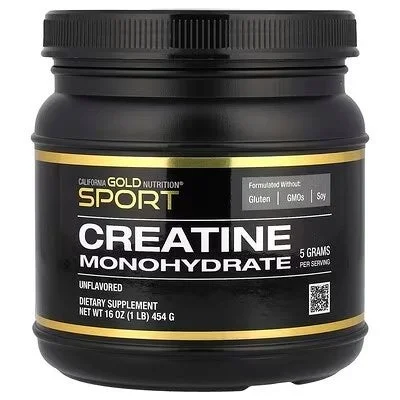 California Gold Nutrition Sport Pure Creatine Monohydrate 454g