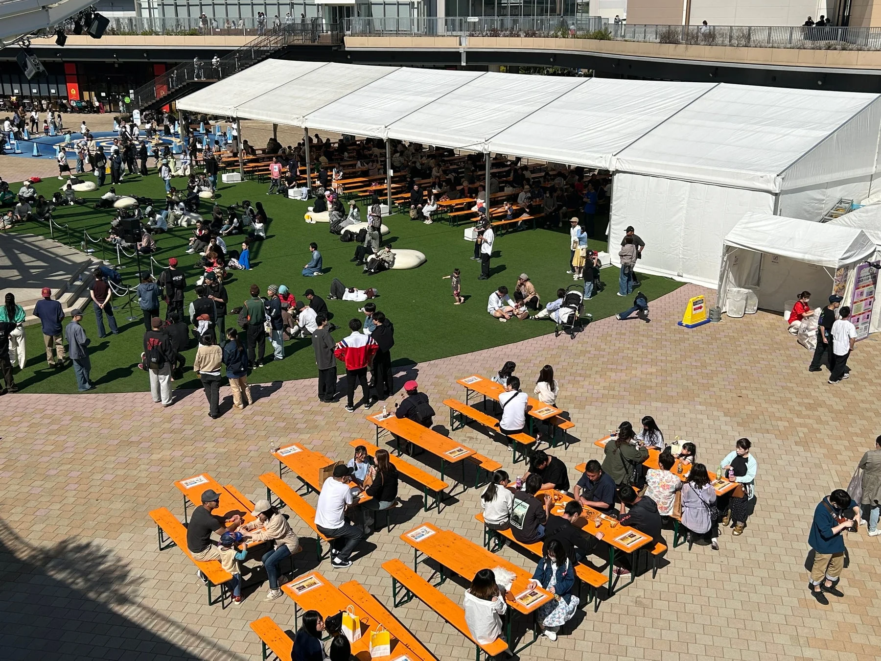 ららぽーと福岡会場の様子