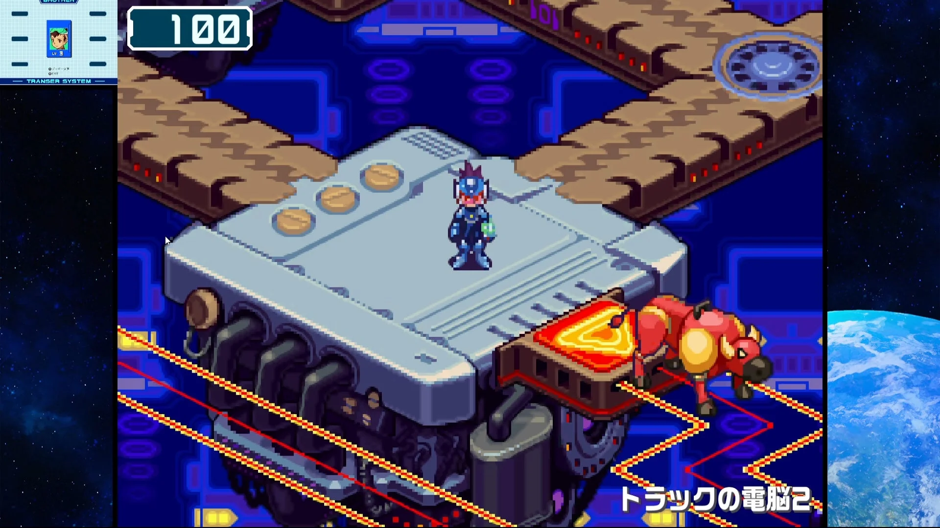 フィルターOFFのゲーム画面