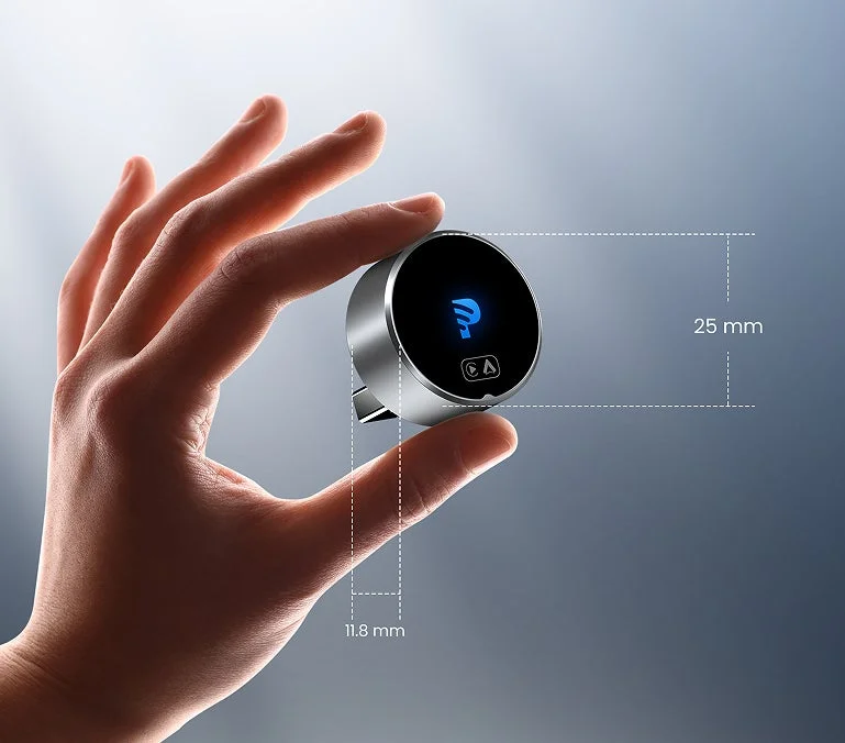 コンパクトな本体