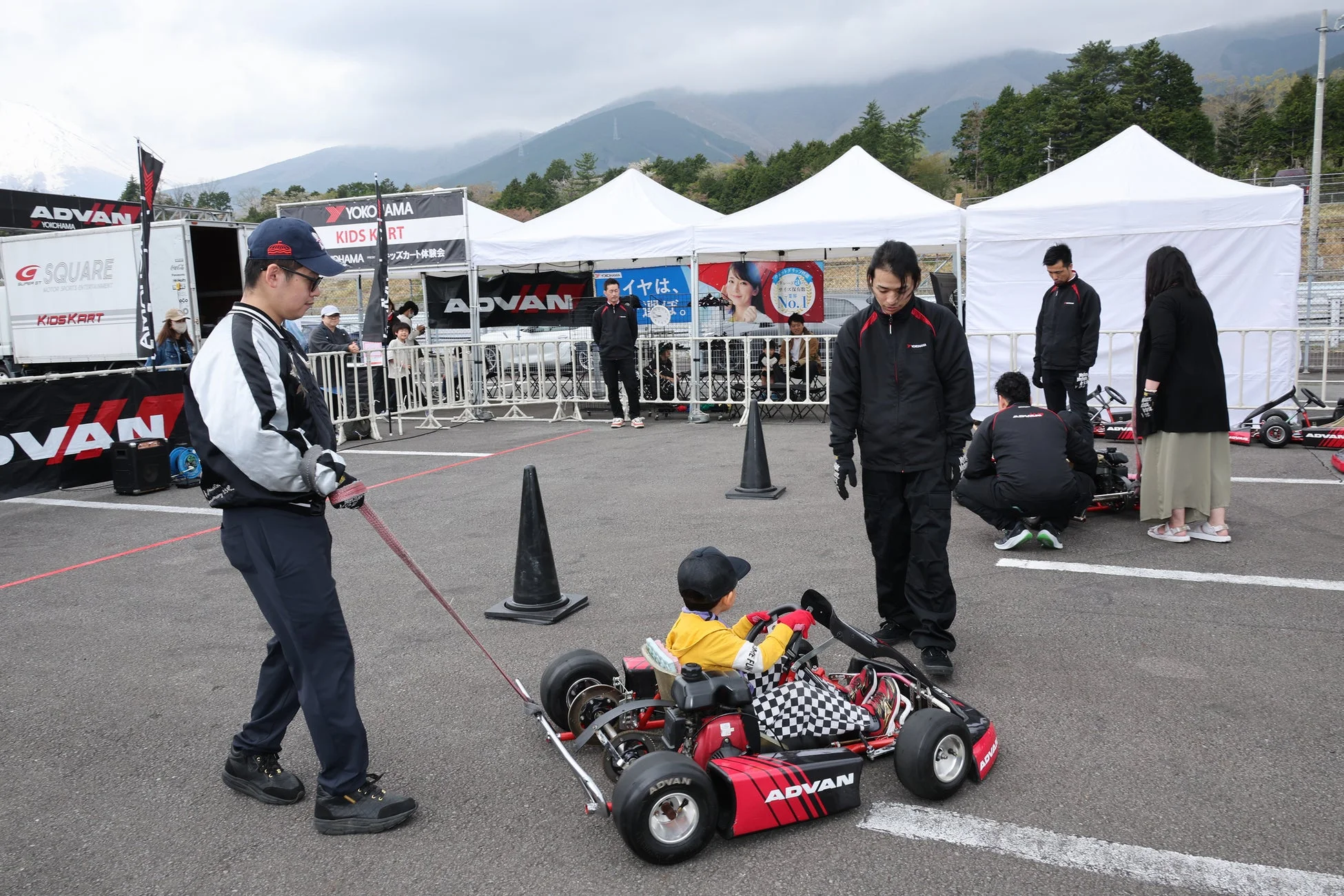 YOKOHAMA presents キッズカート体験会
