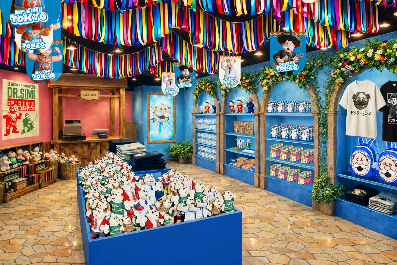 グッズショップの様子