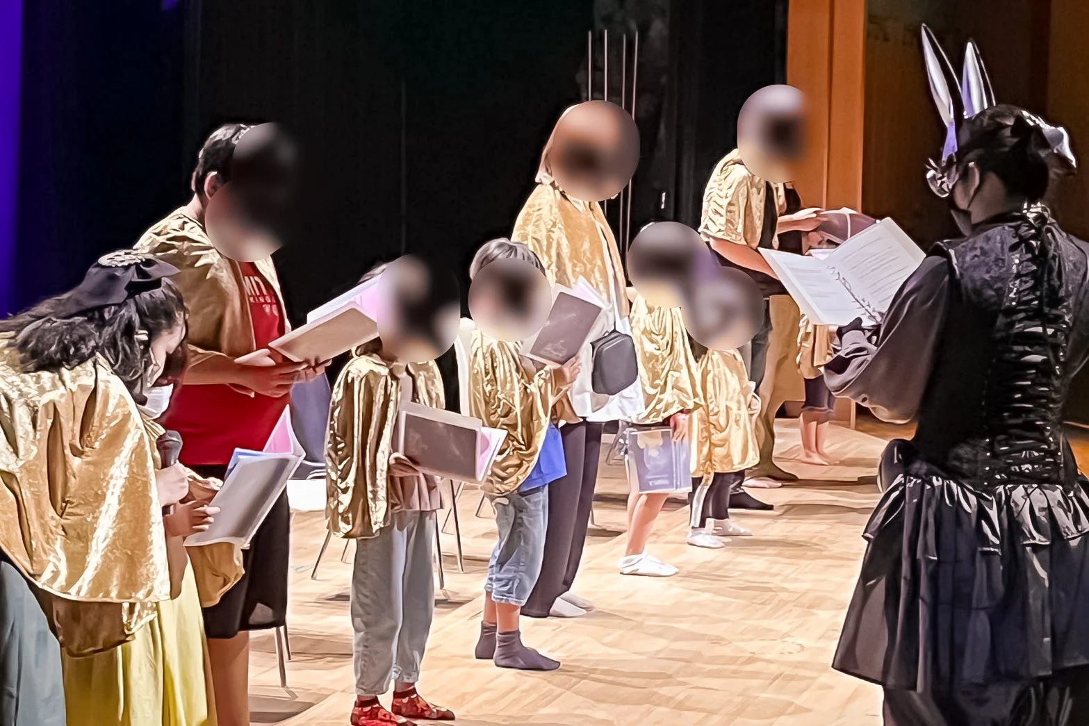 舞台リハーサル風景