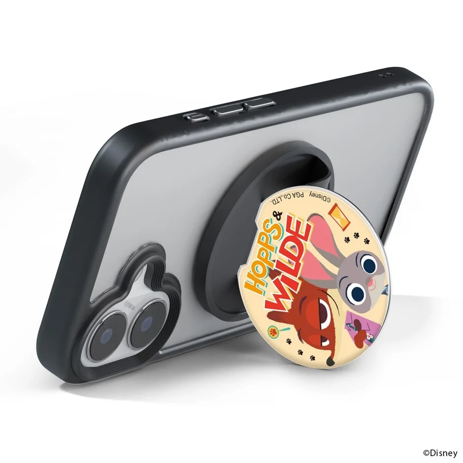 ズートピアのスマホグリップスタンドイメージ