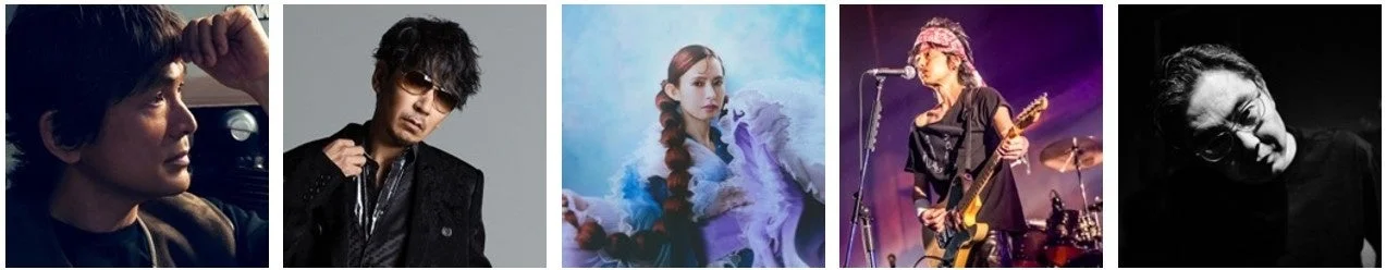 様々なアーティストのポートレート