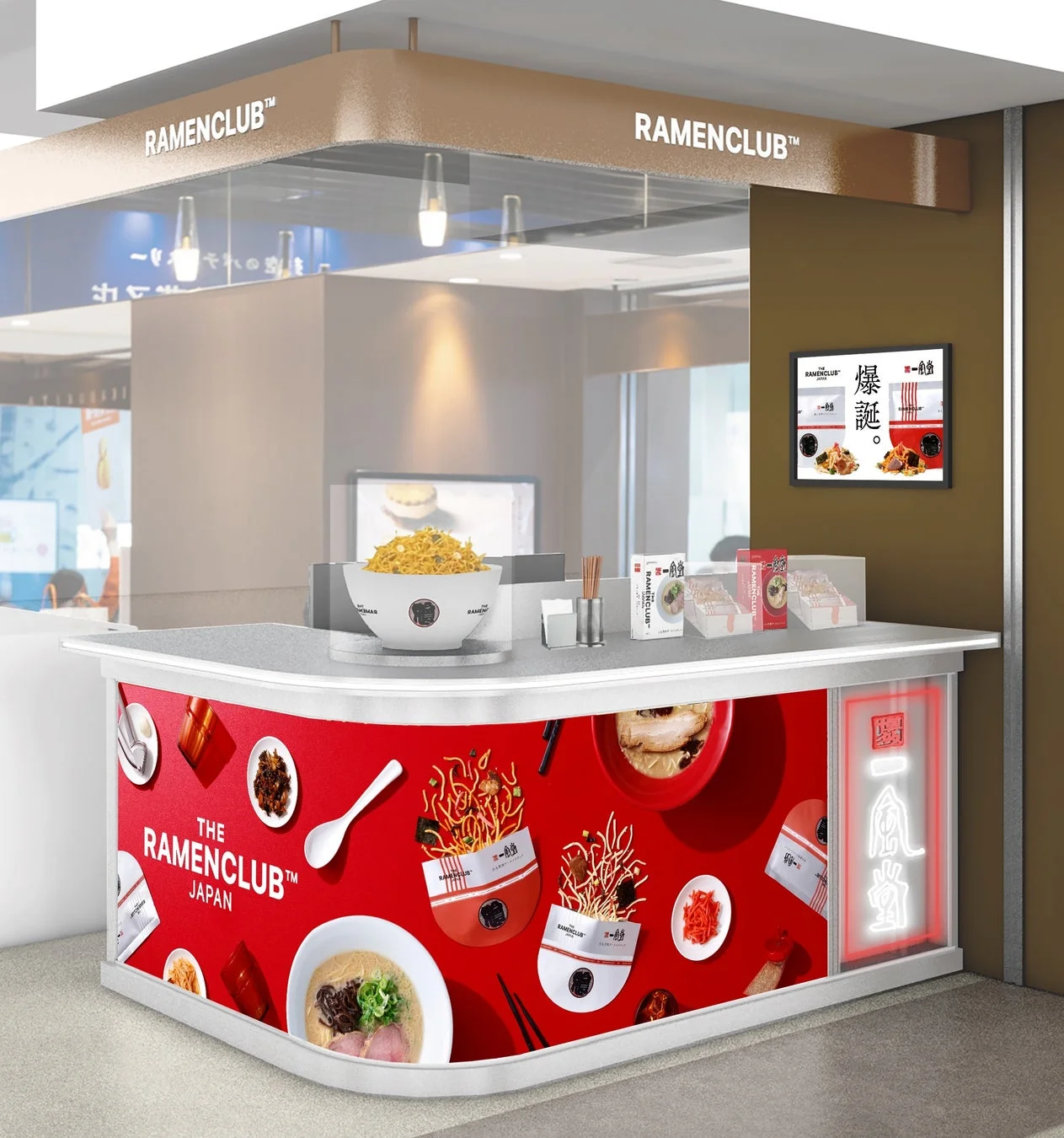 RAMEN CLUB × 博多一風堂 店舗イメージ