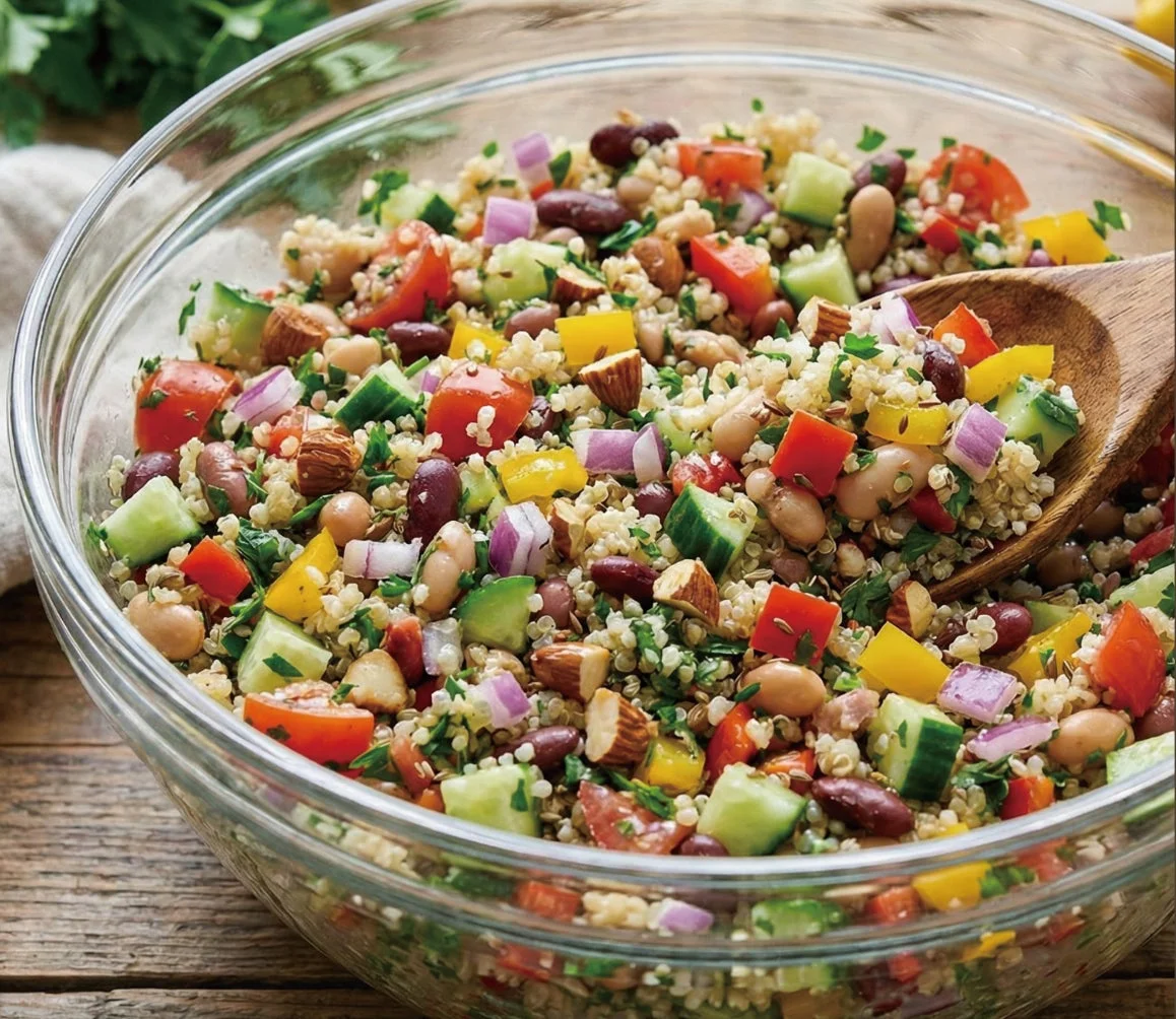 野菜たっぷりRESET風キヌアサラダ