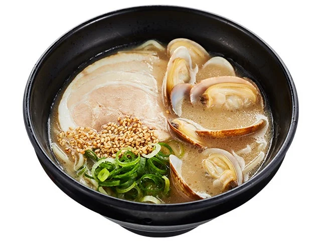 あさりとチャーシューの豚骨春ラーメン