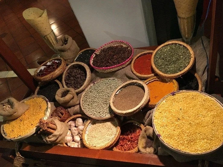 スパイス市場のような風景