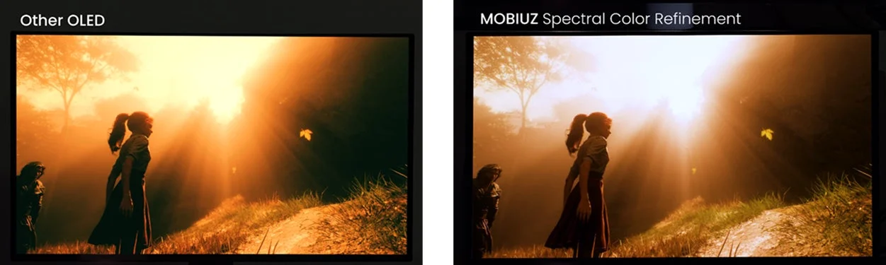 グラデーション色補正の比較