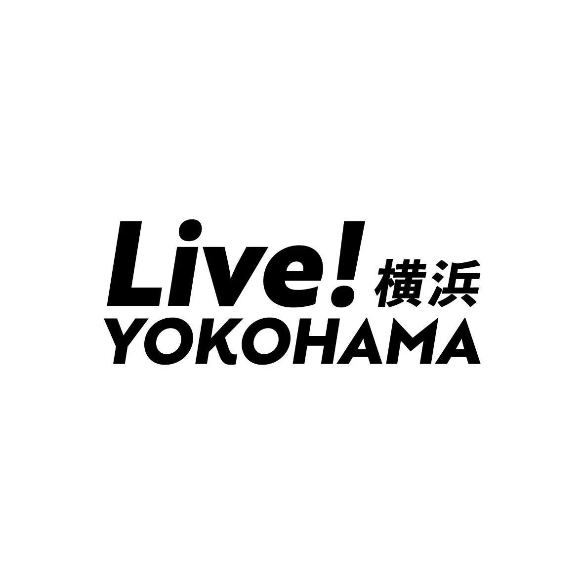 Live!横浜 YOKOHAMAロゴ