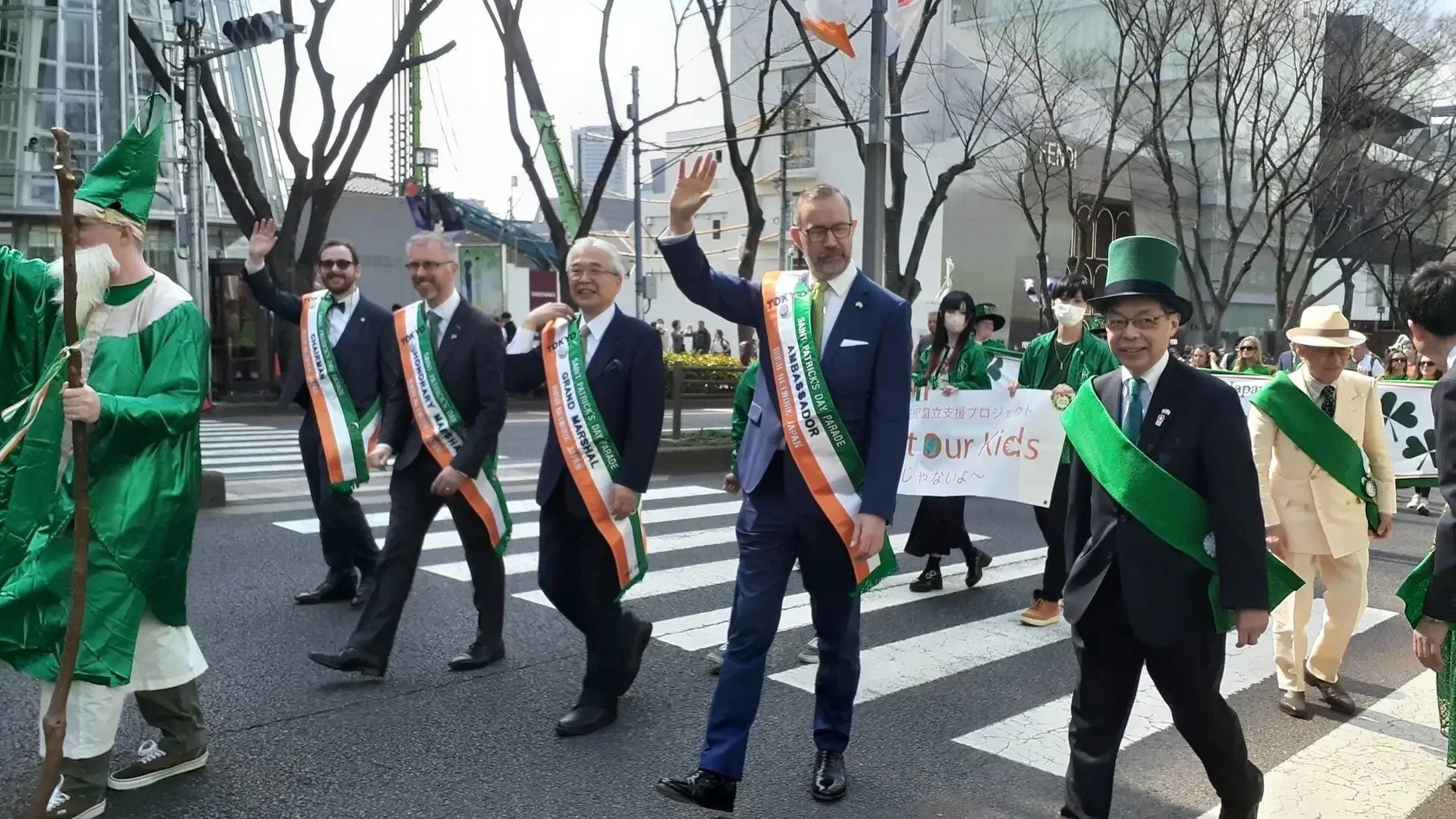 東京のセントパトリックデーパレード