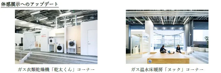 体感展示へのアップデート