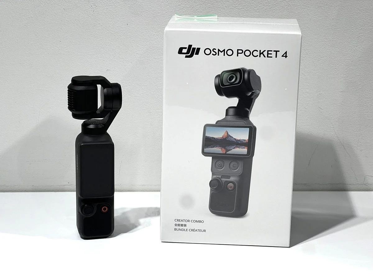 DJI Osmo Pocket 4 Creator Comboのパッケージ
