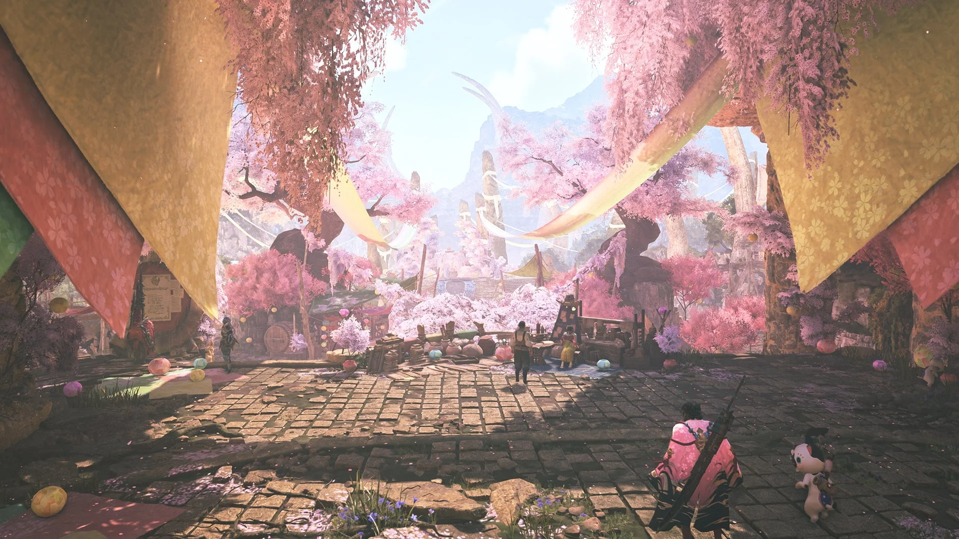 花舞の儀の広場