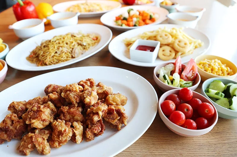 お子様が楽しめるキッズブッフェ