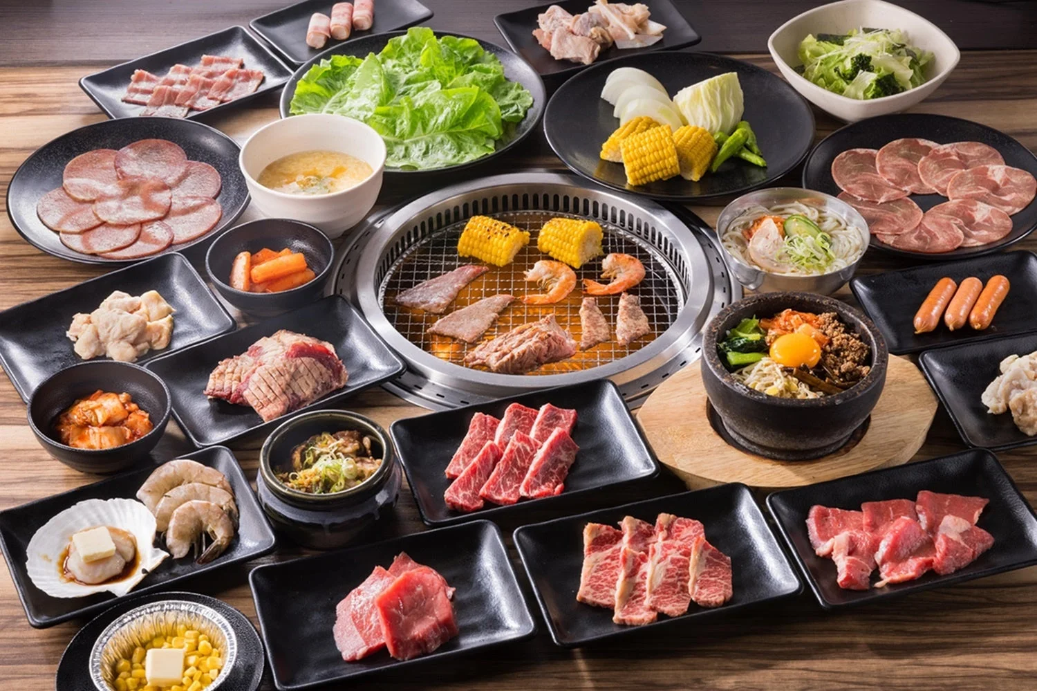 カルビ大将の焼肉