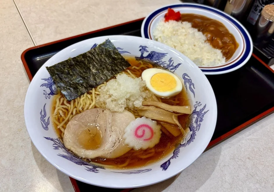 八王子ラーメン ミニカレーセット