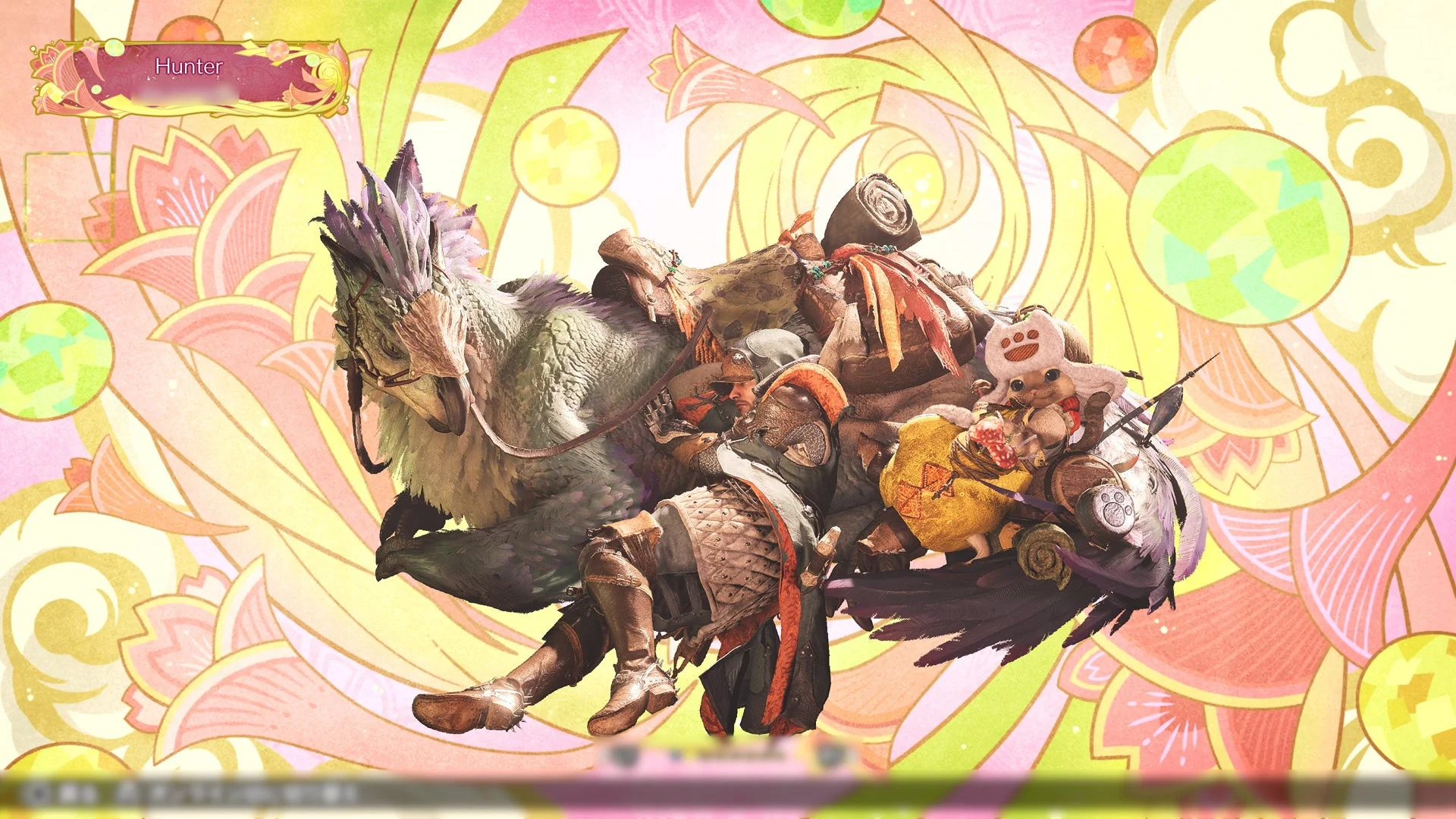 花舞の儀のハンタープロフィール