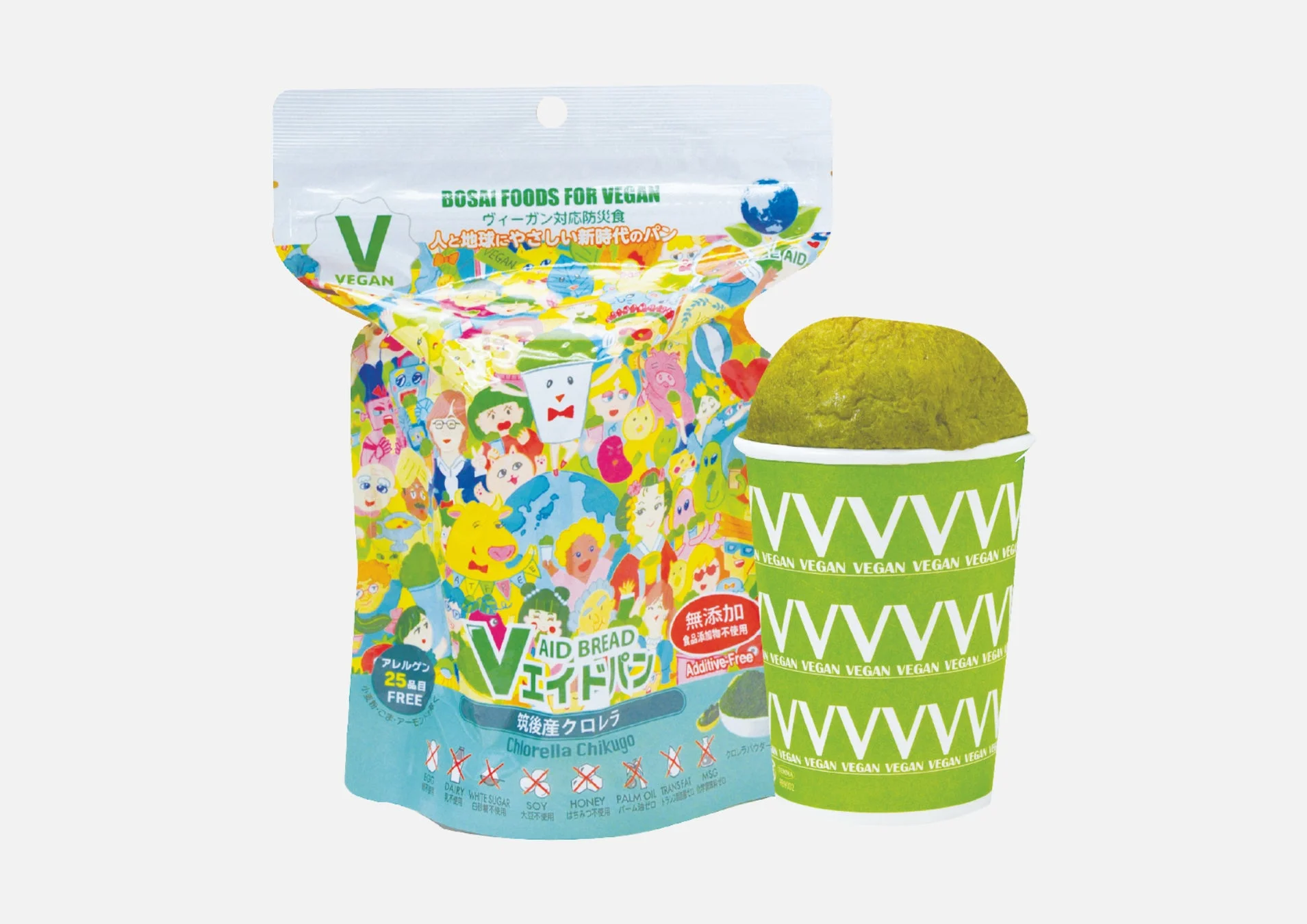 防災用Vエイドパン 筑後産クロレラ