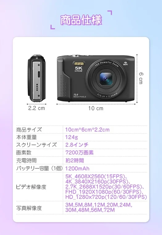 S95 PRO商品仕様